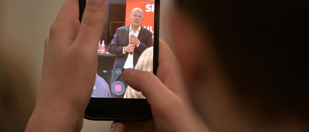 Olaf Scholz will eine klare Grenze zur AfD. 