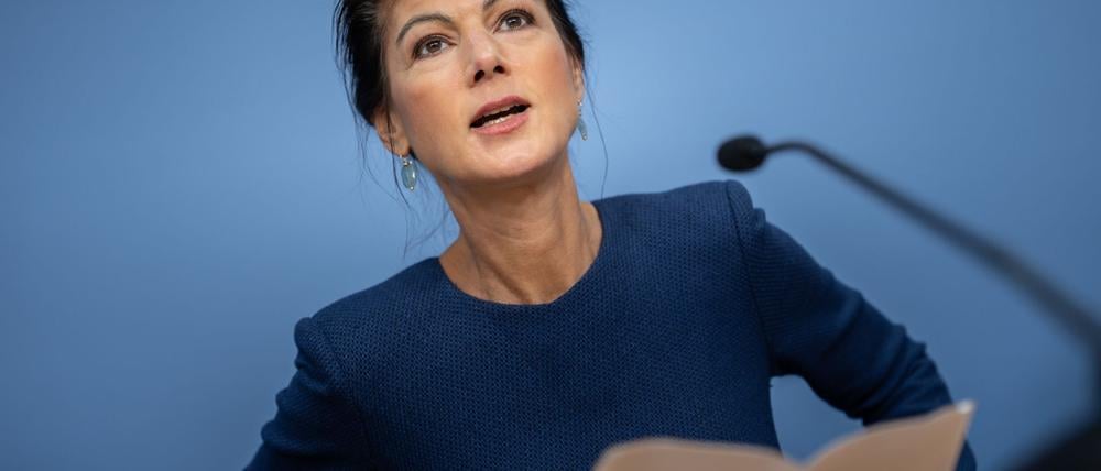 BSW-Gründerin Sahra Wagenknecht sieht Chancen für eine Verständigung in Potsdam. (Archivbild)