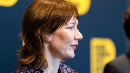 Schauspielerin Sandra Hüller beim Braunschweig International Film Festival: Sie wurde dort als Stargast mit dem Hauptpreis ausgezeichnet. (Archivbild)