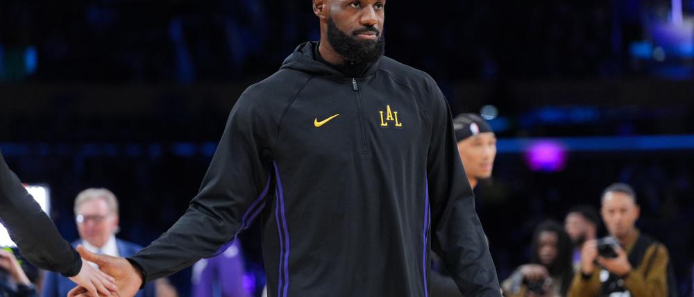 Aufwärmen fürs Comeback: LeBron James hat wieder NBA-Geschichte geschrieben.