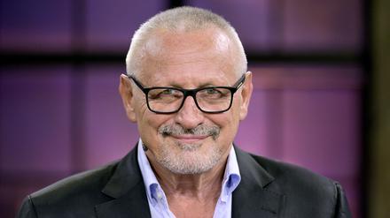 Konstantin Wecker bei einem Talkshow-Auftritt im Jahr 2019.