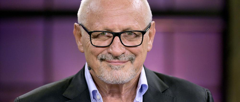 Konstantin Wecker bei einem Talkshow-Auftritt im Jahr 2019. 