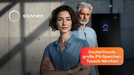 Der Allgäuer Speicher-Pionier sonnen ruft die Speicher-Tausch-Wochen aus. // Weiterer Text über ots und www.presseportal.de/nr/127280 / Die Verwendung dieses Bildes für redaktionelle Zwecke ist unter Beachtung aller mitgeteilten Nutzungsbedingungen zulässig und dann auch honorarfrei. Veröffentlichung ausschließlich mit Bildrechte-Hinweis.
