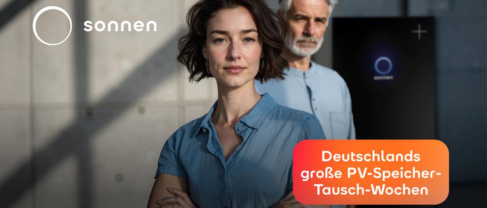 Der Allgäuer Speicher-Pionier sonnen ruft die Speicher-Tausch-Wochen aus. // Weiterer Text über ots und www.presseportal.de/nr/127280 / Die Verwendung dieses Bildes für redaktionelle Zwecke ist unter Beachtung aller mitgeteilten Nutzungsbedingungen zulässig und dann auch honorarfrei. Veröffentlichung ausschließlich mit Bildrechte-Hinweis.