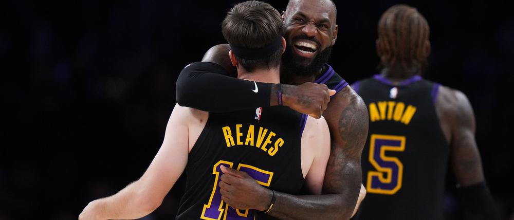 LeBron James hatte viel Spaß bei seinem Comeback.