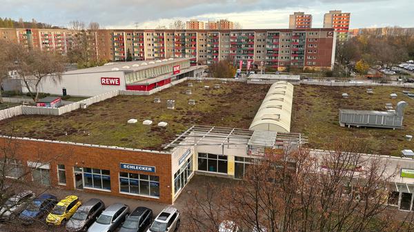 Der Kiez an der Hohensaatener Straße in Berlin-Marzahn soll mit mehreren Hochhäusern verdichtet werden. Eine Anwohnerinitiative weht sich dagegen