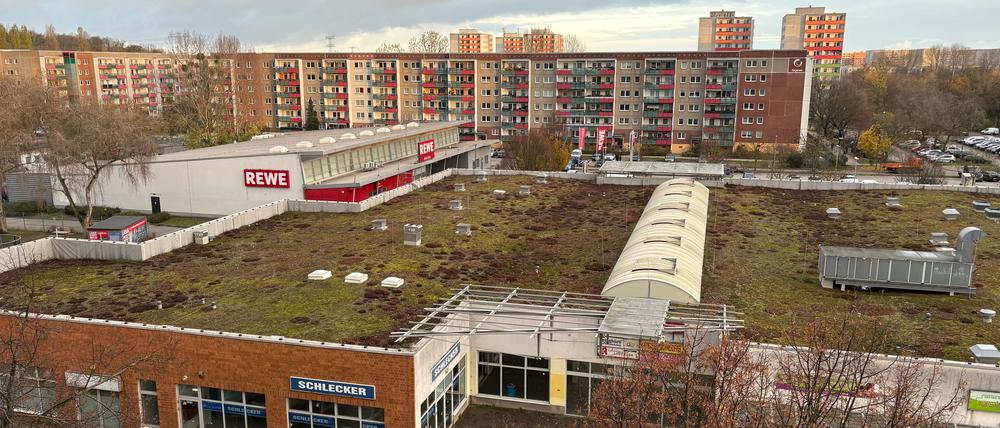 Der Kiez an der Hohensaatener Straße in Berlin-Marzahn soll mit mehreren Hochhäusern verdichtet werden. Eine Anwohnerinitiative weht sich dagegen