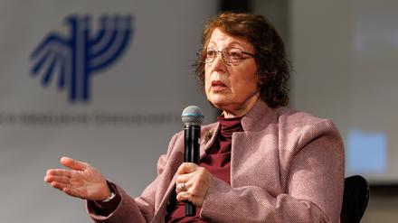 Großspenderin Ellen Marcus in Berlin.