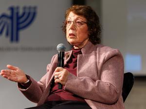 Großspenderin Ellen Marcus in Berlin.