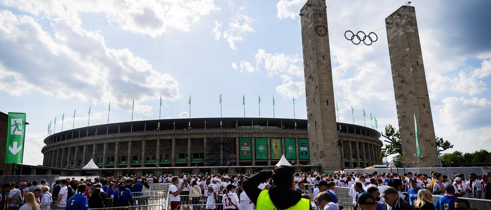 Das Endspiel findet seit 1985 in Berlin statt. (Archivbild)