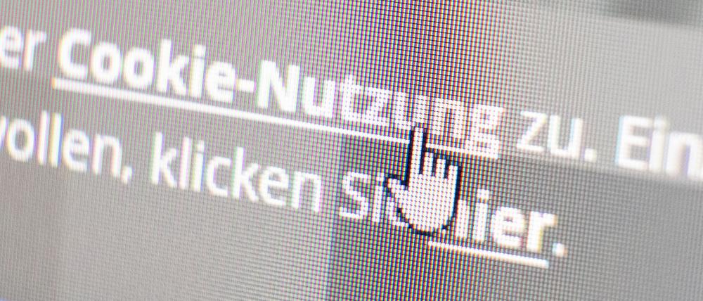 Wer sich auf einer Webseite umschauen will, wird sehr oft gefragt, ob er Cookies zustimmt. (Symbolbild) 