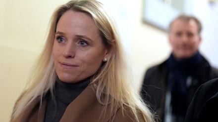 Astrid Have, die neue Frau von Stephan Hensel, sagte vor Gericht als Zeugin aus.