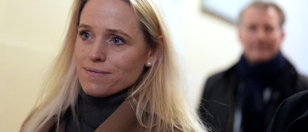 Astrid Have, die neue Frau von Stephan Hensel, sagte vor Gericht als Zeugin aus.