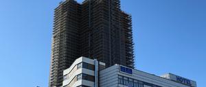 Der Steglitzer Kreisel im Februar 2025.