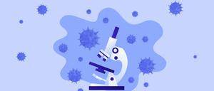 Infektionsforschung (Symbolbild)