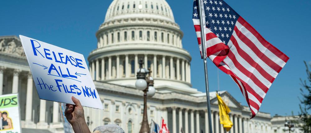 Ein Gesetzentwurf zur Veröffentlichung der Akten hat nun beide Kammern des US-Kongresses passiert. (Archivbild)