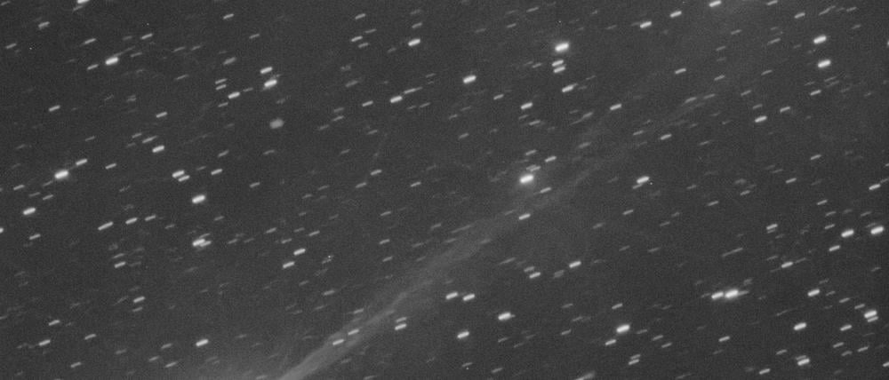 Es handelt sich um einen seltenen interstellaren Kometen. 