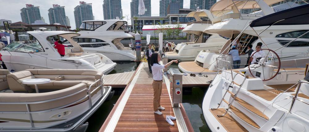 Wer reich ist, besitzt oft eine große Jacht. (Archivbild)