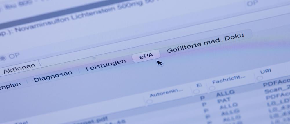 Die ePA muss aktiv befüllt werden. Alte Befunde werden nicht automatisch übertragen (Symbolbild).