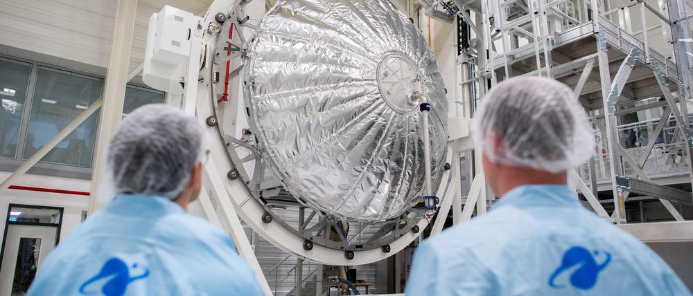 Am Bremer Standort der ArianeGroup wird die Oberstufe der Trägerrakete gebaut und integriert.