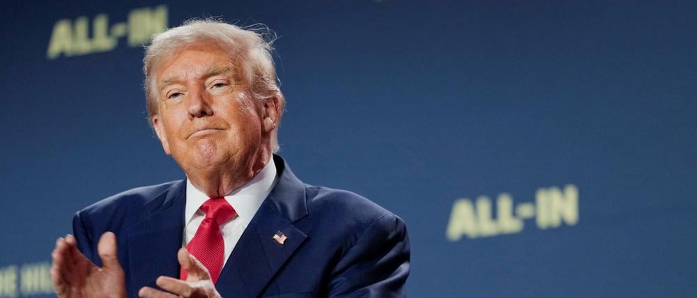 Der US-Präsident Donald Trump.