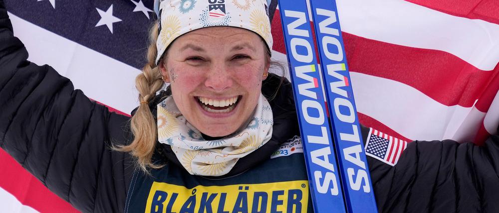 Jessie Diggins hört nach dieser Olympia-Saison auf. (Archivfoto)