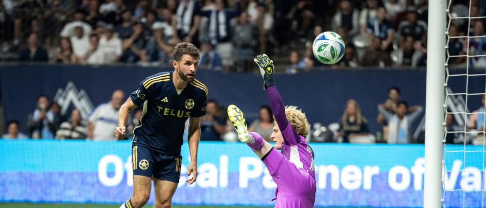 Thomas Müller zeigt sich in Kanada sehr treffsicher.
