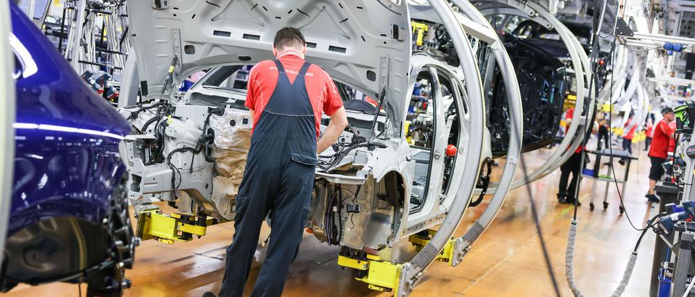 Die deutsche Autobranche steckt tief in der Krise (Archivbild)