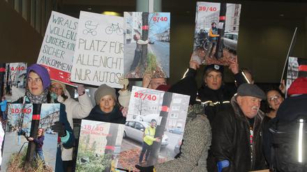 Demonstration der Bürgerinitiative "Für eine lebendige Torstraße"
Credit: Lea Fiehler
