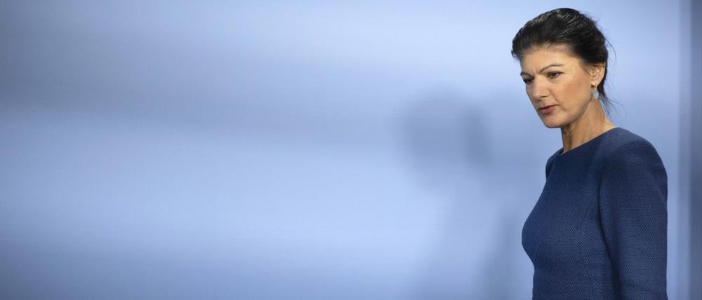 Sahra Wagenknecht fliegt ihre eigene Partei um die Ohren.