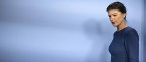 Sahra Wagenknecht fliegt ihre eigene Partei um die Ohren.