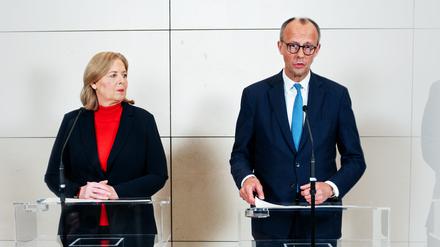 Bärbel Bas und Friedrich Merz müssen in der Koalition zusammenfinden, haben aber Probleme mit Teilen der jeweils eigenen Partei.