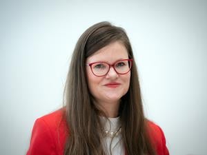 Jouleen Gruhn (BSW), Landtagsvizepräsidentin.