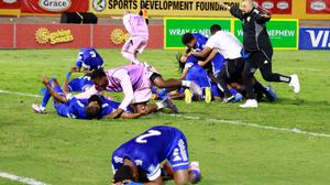 Die Freude nach dem Schlusspfiff: Curaçao ist bei der WM 2026 dabei. 