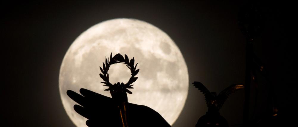 Kommt der Mond der Erde näher als 367.600 Kilometer, gilt er als Supermond. 2021 passiert das vier Mal, am Mittwoch kommt er der Erde am nächsten. 