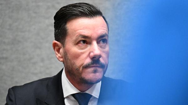 Der Angeklagte René Benko zu Beginn des zweiten Verhandlungstags (Symbolbild).