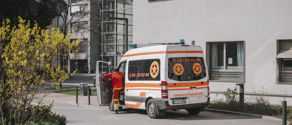 Das Jüdische Krankenhaus in Berlin-Gesundbrunnen ist für seine Suchtstation bekannt.