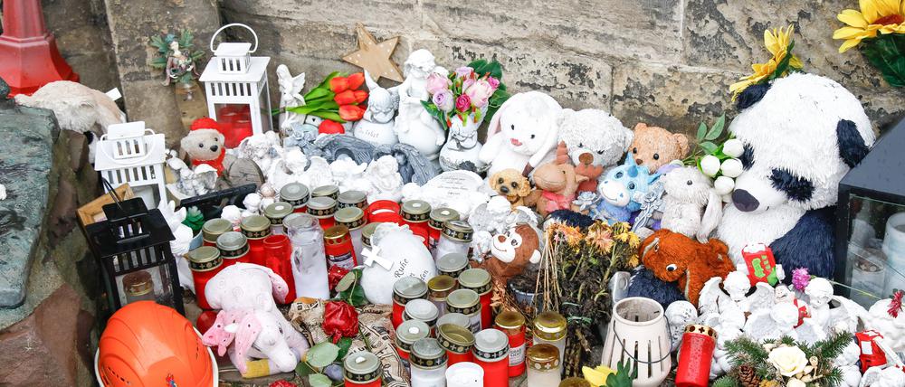 Trauerort für die Opfer des Attentates bei der Eröffnung des Magdeburger Weihnachtsmarktes
