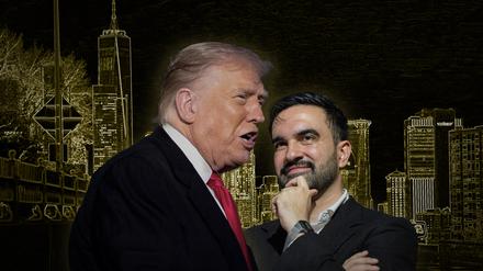 Trump und Mamdani – unterschiedlicher könnten zwei Männer kaum sein.