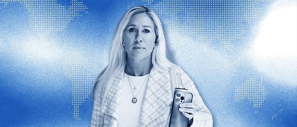 Marjorie Taylor Greene, Abgeordnete aus Georgia und ehemalige Trump-Loyalistin