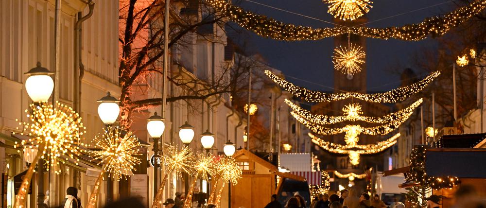Der „Potsdamer Weihnachtszauber“ hat bis zum 28. Dezember geöffnet