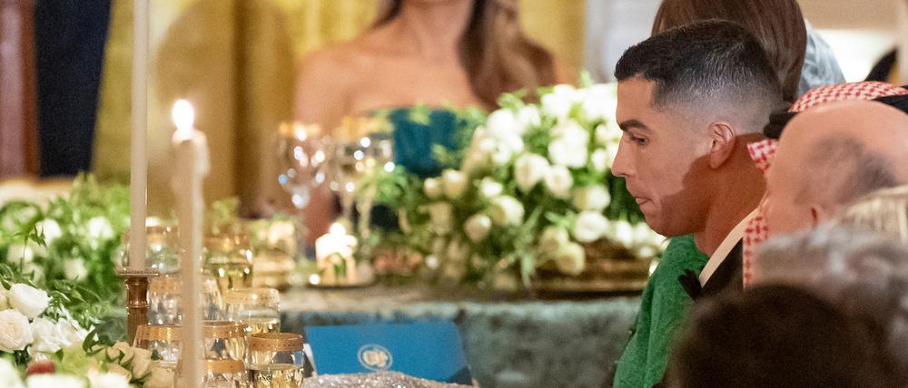 Gast im Weißen Haus: Superstar Cristiano Ronaldo.
