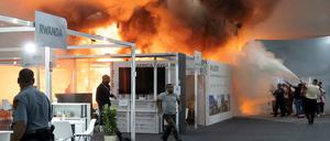 Auf dem Gelände der Weltklimakonferenz COP30 im brasilianischen Belém war ein Feuer ausgebrochen.