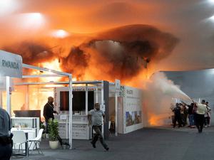 Auf dem Gelände der Weltklimakonferenz COP30 im brasilianischen Belém war ein Feuer ausgebrochen.
