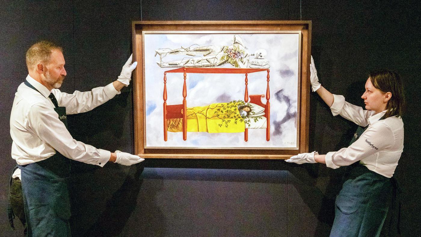 “El sueño” by Frida Kahlo generates record sales of .7 million