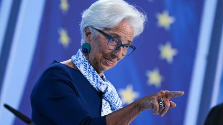 Europa hat es nach Ansicht von EZB-Präsidentin Lagarde selbst in der Hand, sein Wachstum in einer Welt im Umbruch zu sichern. (Archivbild)