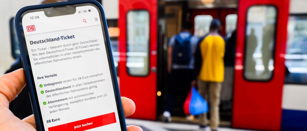 Das Deutschlandticket ist bis 2030 gesichert - der Preis nur bis 2026.