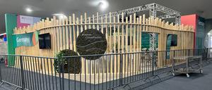 Der deutsche Pavillon auf der Weltklimakonferenz COP30 ist nach dem Brand auf dem Gelände des Klimagipfels gesperrt.