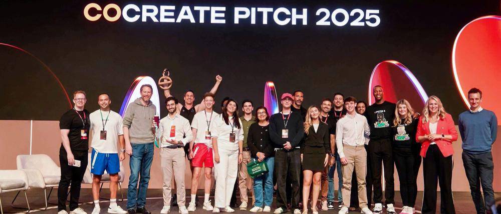 Die Gewinner des CoCreate Europe Pitches // Weiterer Text über ots und www.presseportal.de/nr/164990 / Die Verwendung dieses Bildes für redaktionelle Zwecke ist unter Beachtung aller mitgeteilten Nutzungsbedingungen zulässig und dann auch honorarfrei. Veröffentlichung ausschließlich mit Bildrechte-Hinweis.