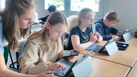 Schulunterricht mit bettermarks.